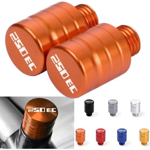 2pcs CNC Aluminum M8 M10*1.25 Left Right-Hand Threaded Mirror Hole Plug Screw Bolts For GAS GAS 250EC 250 EC EC250 2018-2021