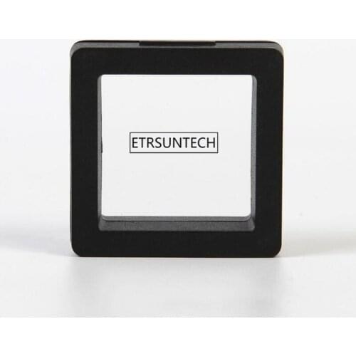 500pcs 5*5cm Floating Suspended Display Case Coins Gems Artefacts Jewellery Stand Holder Storage Box