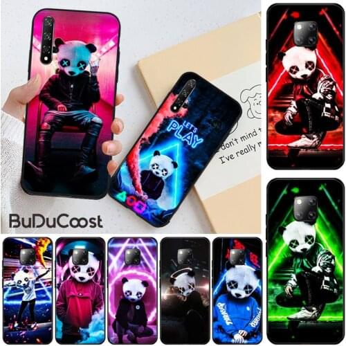 Panda Element Light Luxury Unique Phone Cover For Huawei Honor 8X 9 10 20 Lite 7A 8A 5A 7C 10i 20i 9X Play 8C
