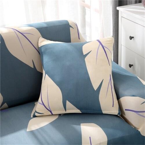 2Pcs Lovely Print FLower Cushion Cover Polyester Decorative Pillows Home Decor Sofa Car Waist Pillowcase 45x45cm