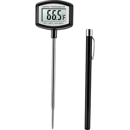Food Meat Thermometer Instant Read for BBQ Grill Oil Milk Roast Turkey Candy