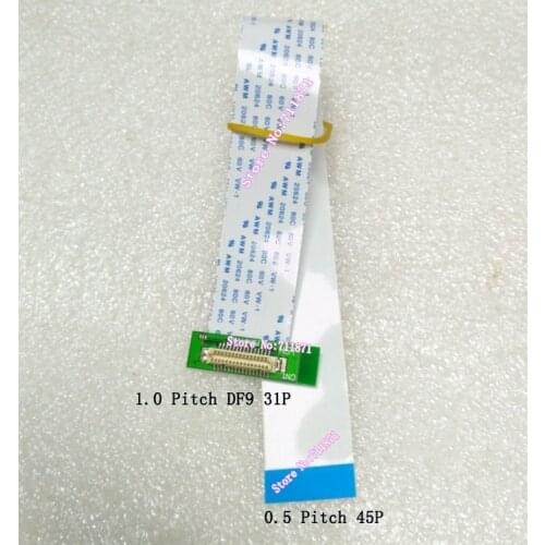 1.0 Pitch DF9 31P 0.5 Pitch 45P Adapter connector line 31P 45Pin tieline 31Pin DF9 45P FFC Convert line 45Pin FFC 31P DF9 31 45P