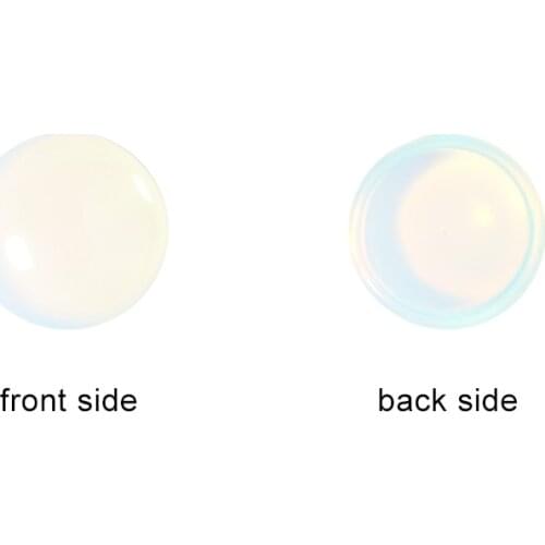 10pcs/lot Natural Stone Round Cabochon Opal 4/6/8/10/12/14/16/18mm Opal Interface For Handmade Craft Jewelry Making