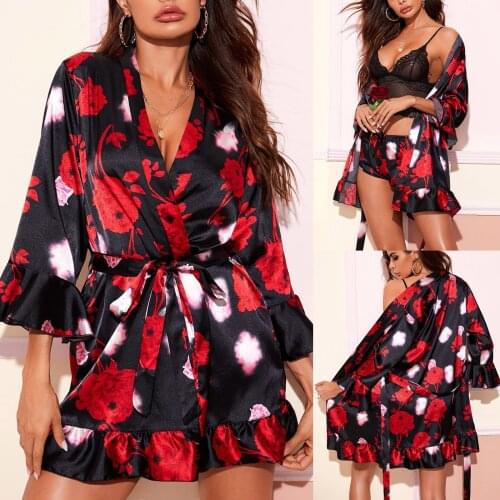 Женские атласные ночные сорочки MAIGSWHOO China At AliExpress