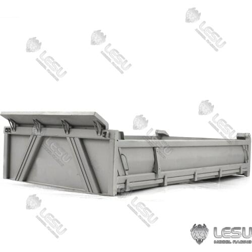 Metal Car Hopper Bucket Box for 1/14 LESU 4*4 MAN TGS Dumper Truck Model TH16802