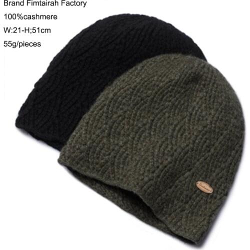 New Korean Natural Women cashmere hat winter autumn Pure 100 knitted wool Hat Femme For Ladies hollow Warm Head Inner Mongolia