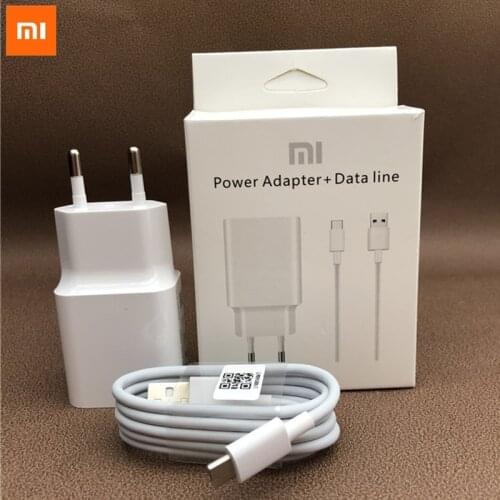 Original Xiaomi USB 5V 2A Travel Charger EU Plug Adapter 80cm Micro USB Cable For Mi 4X 4C Redmi 7 7A 6A 5A Note 6 5 pro S2 4 3