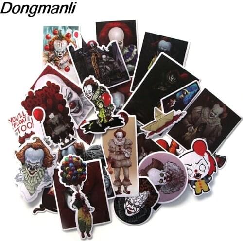PC67 24pcs /set Ghost Scrapbooking Stickers Decal For For Guitar Laptop Luggage Car Fridge Graffiti Sticker