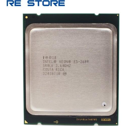 Intel Xeon E5 2689 LGA 2011 CPU Processor 2.6GHz 8 Core 16 Threads support X79 motherboard