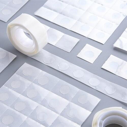 Transparent Point Glue Decoration Tape Washi Masking Tape Creative Scrapbooking Stationary School Supplies
