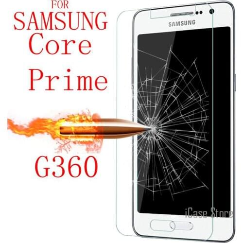 9H Tempered Glass For Samsung Galaxy Core Prime G360 G361 G3608 SM-G361H SM-G360H SM-G361F Screen Protector Films case