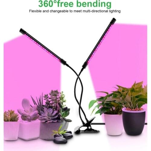 Phytolamp For Plants Led Grow Light USB Full Spectrum Control Plants Seedlings Flower Indoor Grow Box Clip Lamp Greenhouse Tent