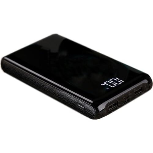 DIY Power Bank 6x18650 battery case Dual USB Type C Battery Holder Charger Case For Smart Phone MP3 Electronic Mobile Charging