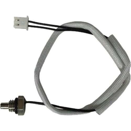Water Heater Thermistor Resistance 10K Thermistor Temperature Sensor M8 Thread Probe Cable Length 300mm/11.81in