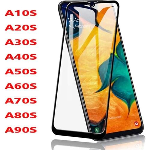 2PCS 3D Tempered Glass For Samsung A10S A20S A30S A40S Screen Protector protective film For Galaxy A50S A60S A70S A80S A90S