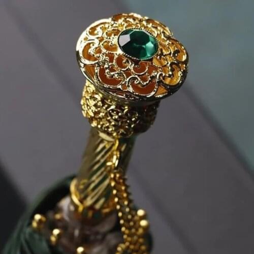 Womens Automatic Umbrella Sun Protection And UV Protection Portable Light Luxury Sun Umbrella Solid Color Impact Cloth Umbrella