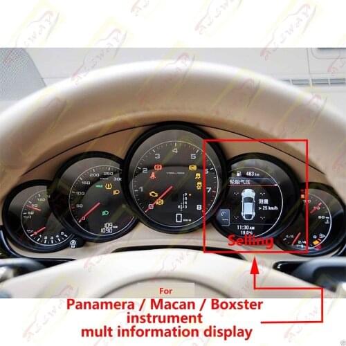 Dashboard LCD Replacement For Porsche Panamera / Macan / Boxster instrument mult information display