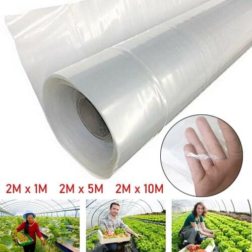 1pc Clear Vegetable Greenhouse Agricultural Cultivation Plastic Cover Film Waterproof Anti-UV Gardening Protect Plant Accessorie