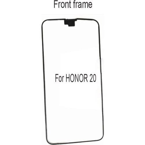 10/pcs For Huawei Honor 20 Front Frame Bezel Middle Plate Housing Faceplate LCD Supporting YAL-L21,AL00,TL00