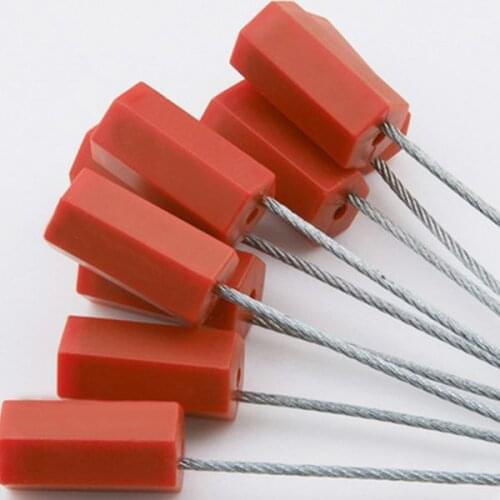 10pcs Steel Wire Security Seal container truck seal blockade 40cm diameter 1.8mm NEW