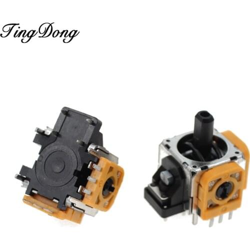 2pcs 3D Analog joystick ps4 Rocker Sticker Wireless Controller Thumbstick Module Game Replacement for Sony PlayStation 4 PS4 Pro