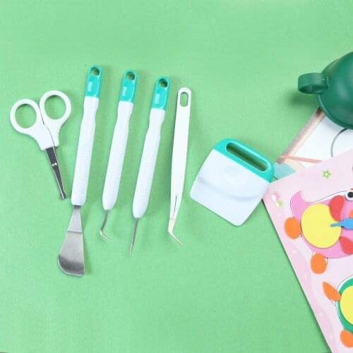 6pcs DIY Craft Vinyl Weeding Tools Set Precision Kits For Lettering Cricut Silhouette Siser Oracal 631 651 751 Scrapbooking New