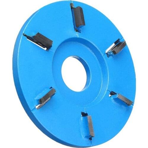 6 Teeth Wood Carving Polishing Detailing Milling Cutter For Angle Grinder Tool
