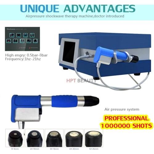 Promotion Price Extracorporal Shock Wave Device Physiotherapy Pneumatics Shock Wave For ED Treatment Leg Knee Pain Therapy