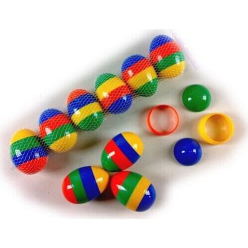 Free shipping 4 colors self assembly 8x5.5cm Plastic egg Easter Egg for gift 6pcs/lot