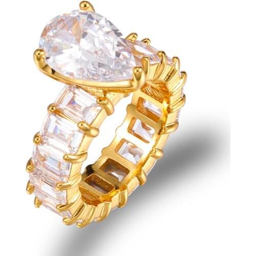 Big nose Rings With Cubic Zirkonia For Women