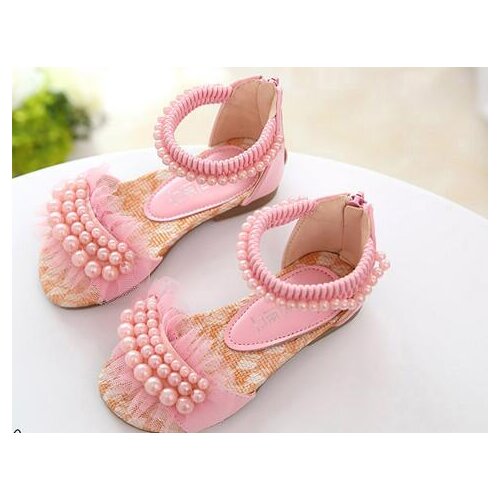 European Cute Princess Girls sandals Lovely Elegant Fashion Children Sandals Pu sandals Hot Sales Kids Shoes Children Shoes