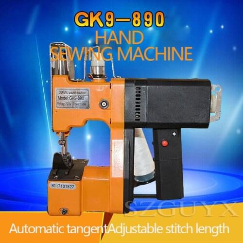 GK9-890 portable electric sewing machine automatic sealing machine, woven bag sealing machine