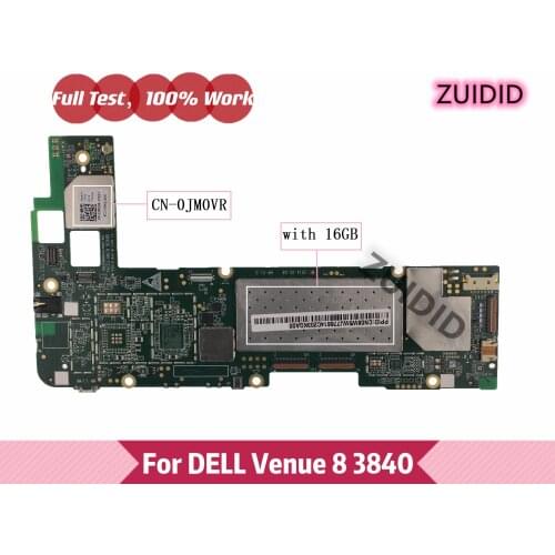 JM0VR 0JM0VR CN-0JM0VR For DELL Venue 8 3840 Tablet 16GB Motherboard 100% full Tested