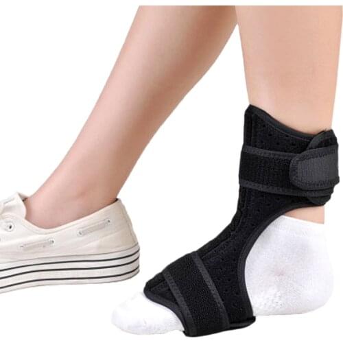 Medical Foot Drop Orthosis Support Nightime Brace Dorsal Aluminum Splint Plantar Fasciitis Ankle Sprain Achilles Tendinitis