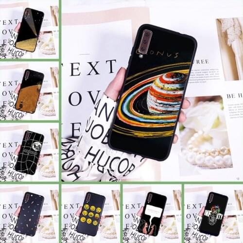 Soft Phone Case Silicone For Samsung Galaxy A6 A8 Plus 2018 A5 A7 Space Star Back Cover For Samsung Galaxy A3 A5 A7 2016 2017
