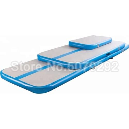 Free Shipping Free Pump Inflatable Gym Mat Mini Size Inflatable Airtrack 3M DWF Air Track Mats Air Trampoline Promotion Cheap