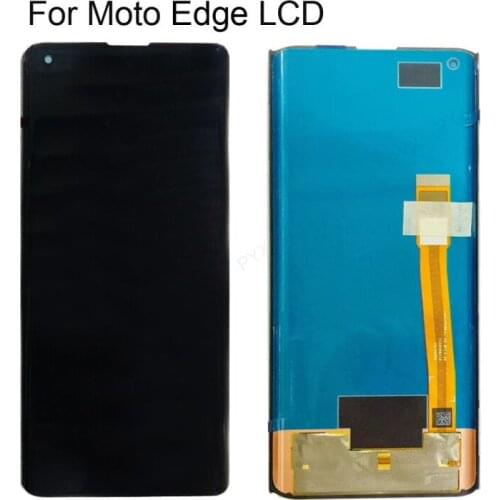 100% Test For Motorola Moto Edge+ LCD Display Touch Screen Digitizer Assembly For Moto Edge Display Screen XT2061-3 XT2063-3