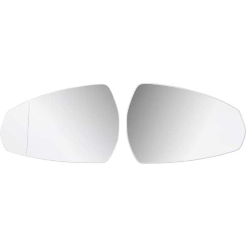 Right Heated Rearview Car Mirror Glass for Audi A3 A4 A5 S4 S5 2014-2018 (Right)