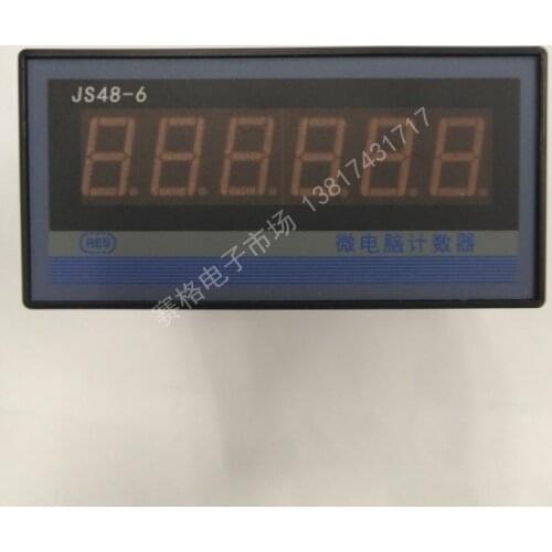 Counter JS48-6 6-bit Counter NPN Normally Open PNP Normally Open Count Microcomputer Counter