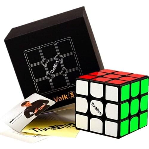 Valk3 Magic Cube 56mm Size 3x3 Professional Speed Cube Mofangge Qiyi Competition Cubes Toy Puzzle Valk 3 Magic Cube