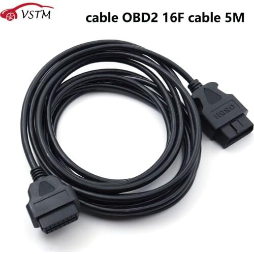 VSTM OBD2 OBD 2 OBDII 16F 5M OBD II Car Diagnostic Connector Cable