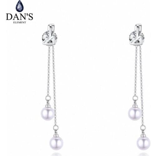 DANS ELEMENT 3 Colors Real Big Brand AAA Zirconia Micro Inlays Beetle Stud Earrings for Women Insect 131821