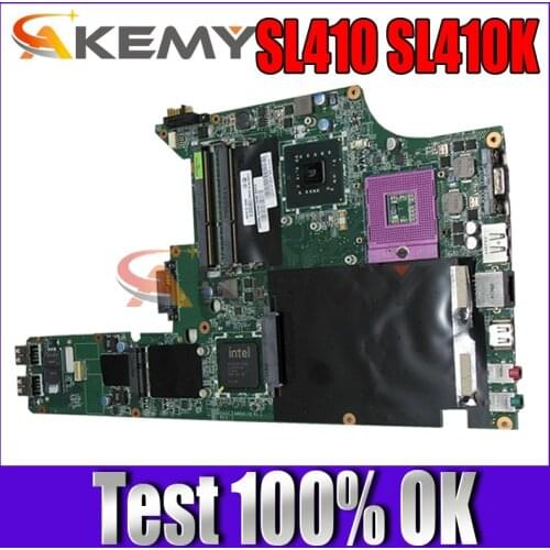 Akemy For Lenovo Thinkpad SL410 SL410K Laptop Motherboard DDR3 Free CPU FRU 63Y2092 DAGC2AMB8I0 MAIN BOARD