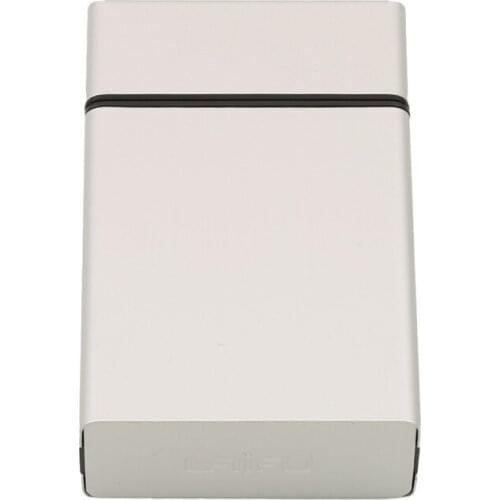 Fashion Pipe Cigaret Case Slim Metal Box Aluminum Gift Box Mini Cigarette Holder 2020 Hot Sale