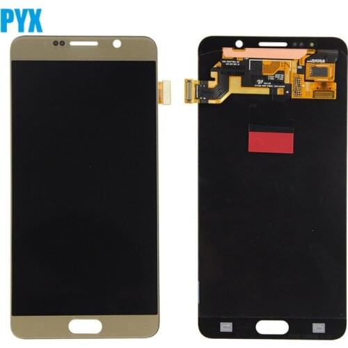 Original and OLED lcd 5.7 inch For Samsung Galaxy Note 5 N9200 LCD Display with Touch Screen Digitizer Assembly