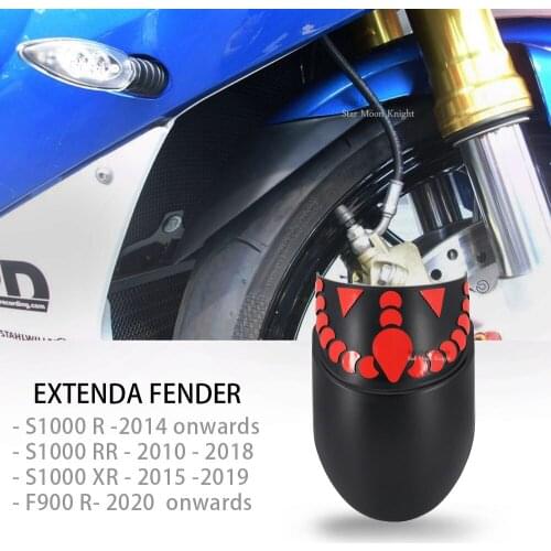 Front Mudguard For BMW F900R S1000R S1000RR S1000XR S 1000 RR R XR F 900 R Mudflap Fenders Rear Extender Extension Splash Guard