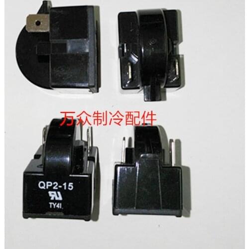 Qp2-15 1-pin and 3-pin PTC starter for refrigerator freezer compressor starter insert