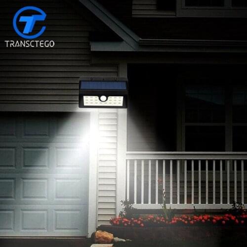 Solar lamp solar street body induction wall lamp type U SMD solar garden lights 20LED