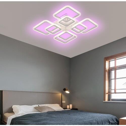 Modern style bedroom LED ceiling lamp living room balcony simple chandelier kitchen dining room lamps wholesale