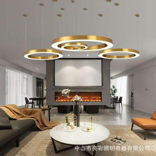 Modern nordic led crystal led stone lustre suspension pendant lights retro lamp led wall moon lamp dining rooom